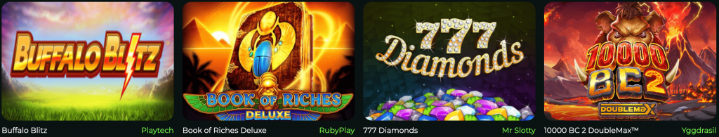 Uitgebreide spelcollectie FroggyBet Casino